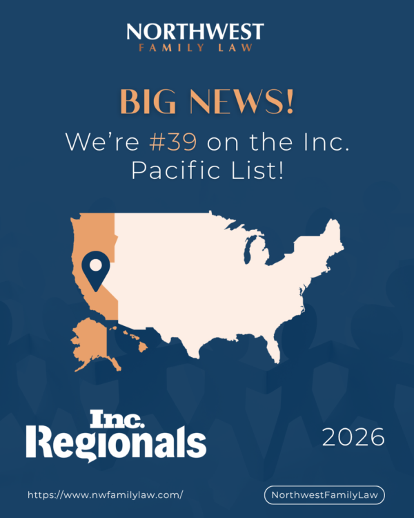 Northwest Family Law ranked #39 Pacific List