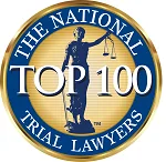 The National Trial Lawyers Top 100 badge