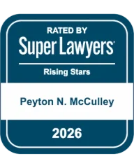 Super Lawyers Rising Stars 2026 Peyton N. McCulley